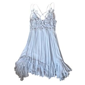 Free People Adela Slip Dress